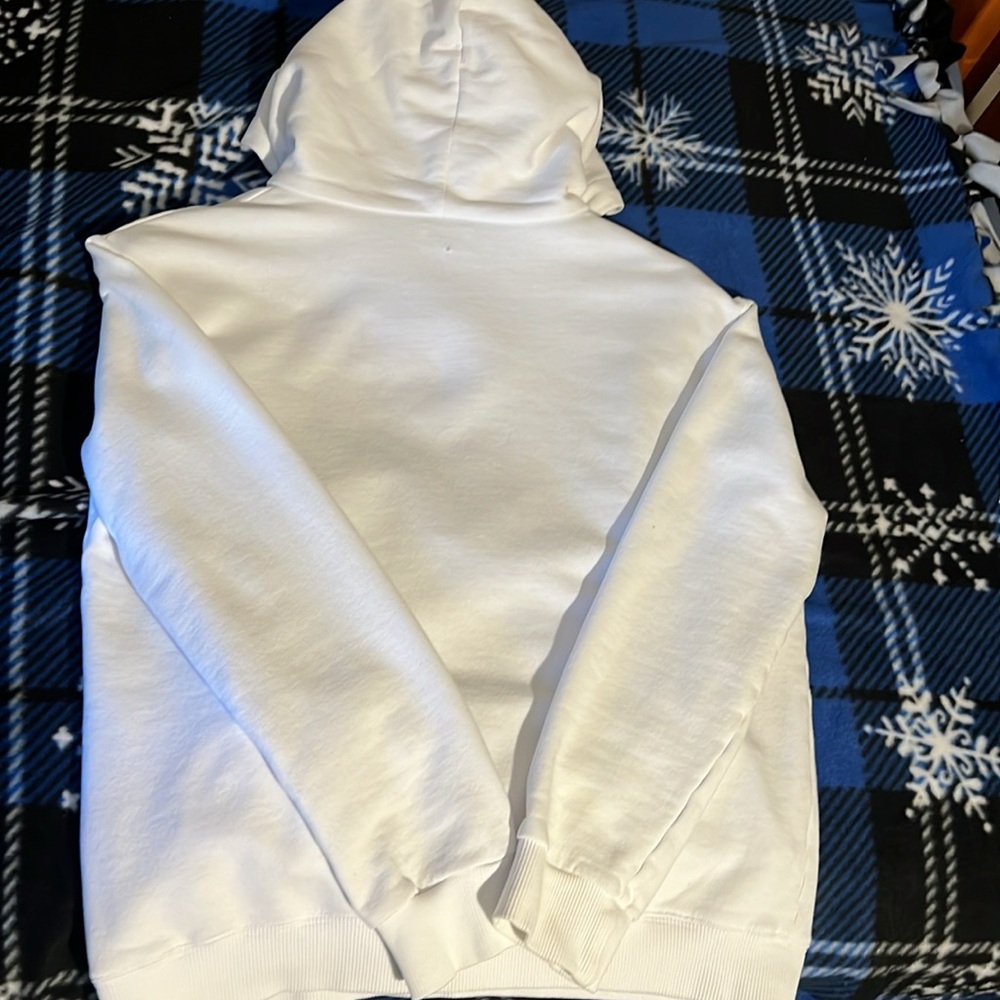 Saint Laurent logo print hoodie - Picture 3 of 8
